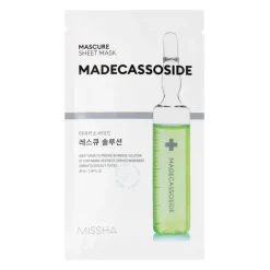 - Mascure Rescue Solution Sheet Mask - Madecassoside - Łagodząca Maska w Płachcie - 28ml
