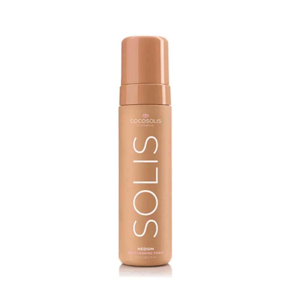 - SOLIS MEDIUM Self-tanning Foam Naturalna pianka samoopalająca MEDIUM 200ml