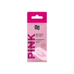 Aloes Pink multinawilżający balsam do ust - natural glow 10g