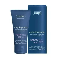 antyoksydacja, jagody acai Krem na twarz i szyję odżywczo - regenerujący redukujący suchość skóry 50ml