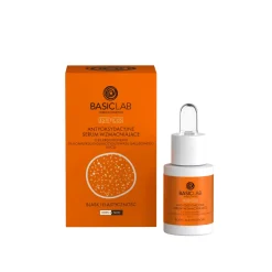 Antyoksydacyjne serum wzmacniające 0,5% ergotioneiny, 5% kompleksu diglukozydu kwasu galusowego, EGCG, Blask i Elastyczność 15ml