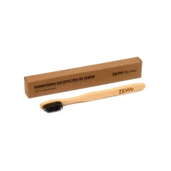 Bambusowa szczoteczka do zębów z węglem aktywnym dla dzieci