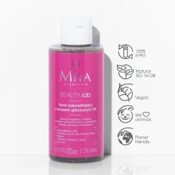 Beauty.lab Tonik rozświetlający z kwasem glikolowym 5%