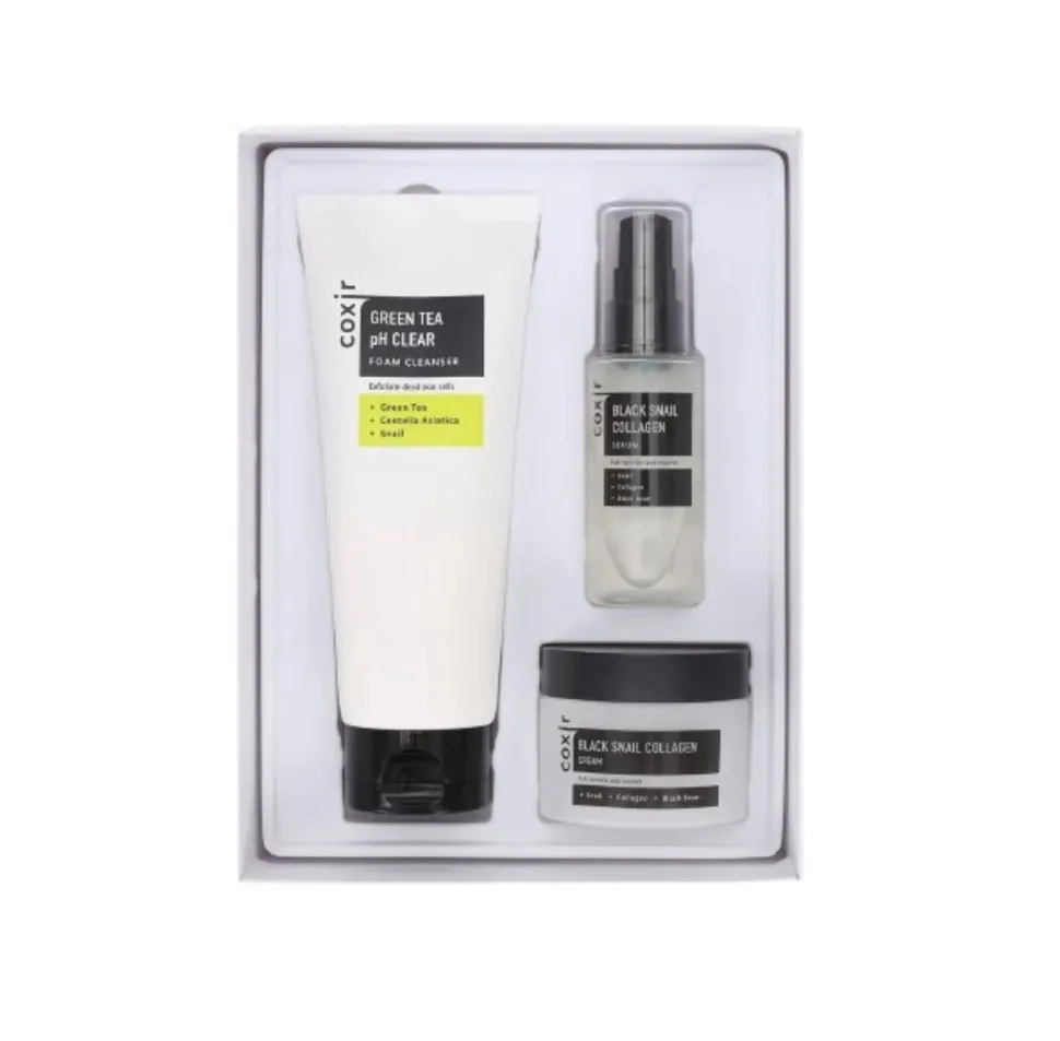 BLACK SNAIL GIFT SET 120ML + 50ML + 50G