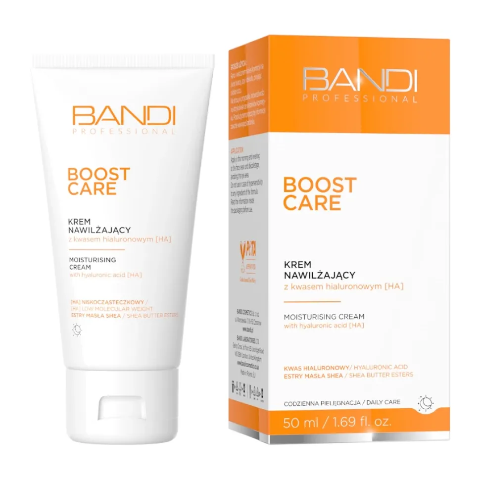BOOST CARE Krem nawilżający z kwasem hialuronowym 50ml