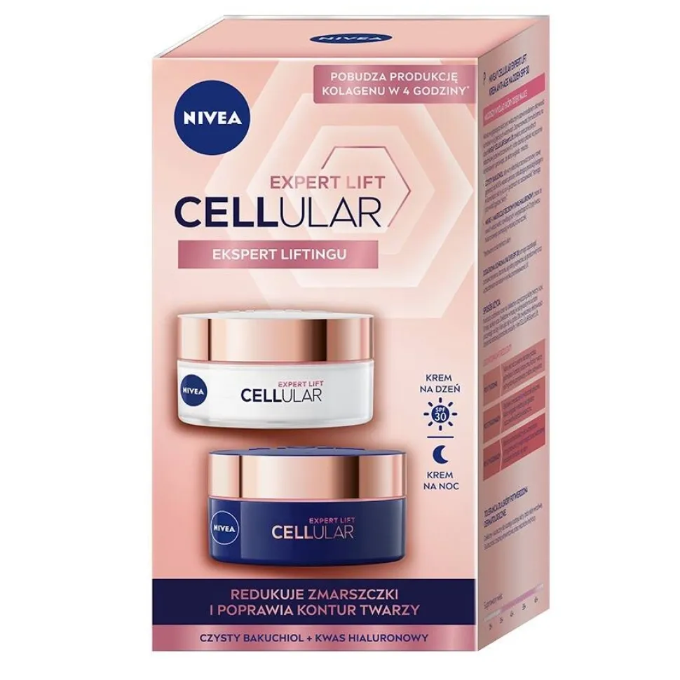 Cellular Expert Lift zestaw krem anti-age na dzień SPF30 50ml + krem anti-age na noc 50ml