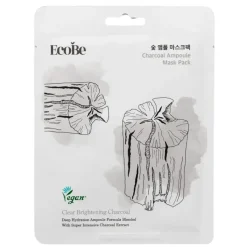 Charcoal Ampoule Mask Pack 25ml - Maska w płachcie z aktywnym węglem
