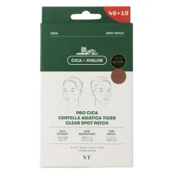 CICA Clear Spot Patch Kojące Plasterki na Wypryski 66szt.