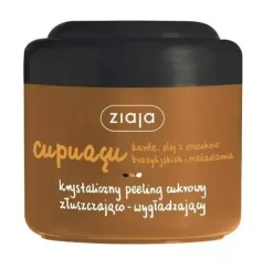 Cupuacu krystaliczny peeling cukrowy złuszczająco-wyglądzajacy każdy rodzaj skóry 200ml