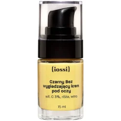 Czarny bez. Wygładzający krem pod oczy Witamina C 3% Róża, Wino 15ml