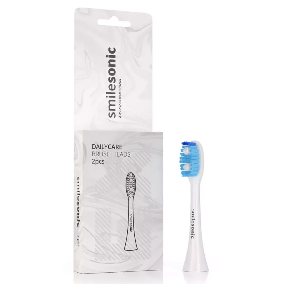 DailyCare White Końcówki standardowe do szczoteczki UP / EX / GO 2 szt