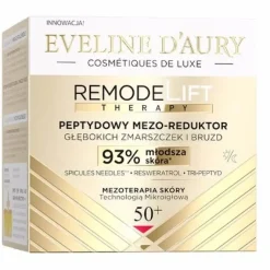 D’Aury RemodeLift Therapy Peptydowy mezo-reduktor głębokich zmarszczek i bruzd 50+ 50ml