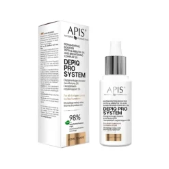 DEPIQ PRO SYSTEM Depigmentujący booster z α-arbutyną 1% i kompleksem rozjaśniającym 1% 30ml