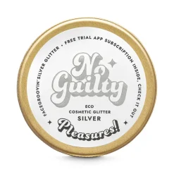 Facegroovin's glitter Bio-brokat Silver