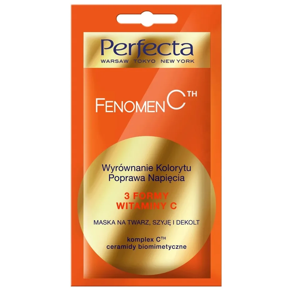 Fenomen C maska na twarz szyję i dekolt wyrównanie kolorytu & poprawa napięcia 8ml