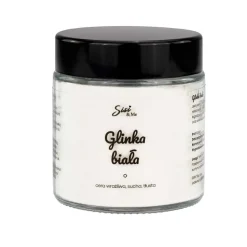 Glinka biała cera wrażliwa i sucha 100g 120ml