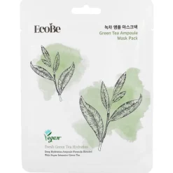 Green Tea Ampoule Mask Pack 25ml - rozjaśniająca maska do twarzy