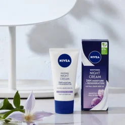 24H Nawilżenia kojąco-regenerujący krem na noc 50ml