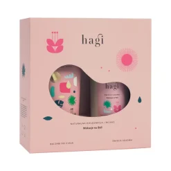 Hagi Zestaw prezentowy WAKACJE NA BALI (Balsam + świeca sojowa)