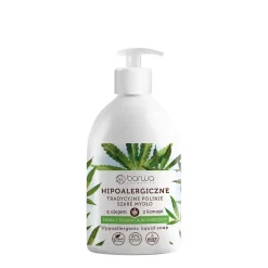 Hipoalergiczne Tradycyjne Polskie Szare Mydło w płynie KONOPIA skóra z tendencją do łuszczycy 500ml