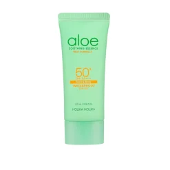 Holika Holika Aloe Soothing Essence Waterproof Sun Gel Żel przeciwsłoneczny z aloesem SPF50+ NOWA FORMUŁA 100ml + Aloe 99% Soothing Gel Wielofunkcyjny żel aloesowy 250ml