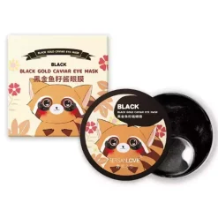 Hydrożelowe płatki pod oczy BLACK GOLD CAVIAR 60 szt.