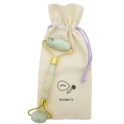 Jade Roller Wałeczek do masażu twarzy z jadeitu