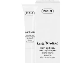 Kozie Mleko krem pod oczy skóra sucha skłonna do zmarszczek 15ml