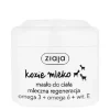 Kozie Mleko masło do ciała mleczna regeneracja Omega 3 + Omega 6 + Witamina E 200ml