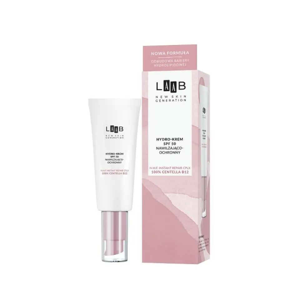 LAAB HYDRO-KREM SPF 50 NAWILŻAJĄCO-OCHRONNY 40ml