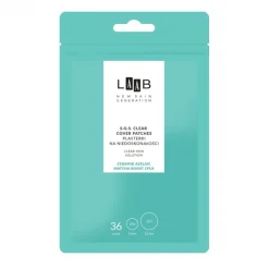 LAAB S.O.S. Clear Cover Patches plasterki na niedoskonałości 36 sztuk