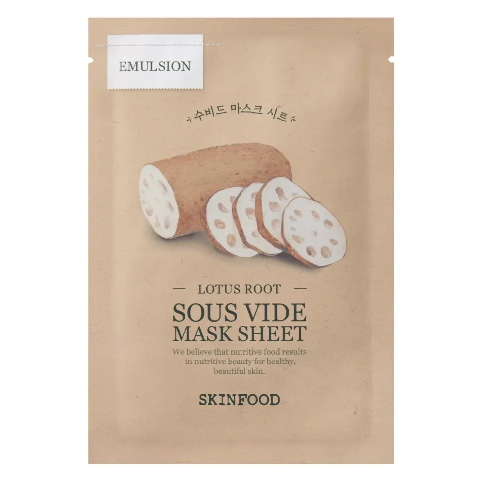 Lotus Root Sous Vide Mask Sheet Maska do twarzy w płachcie 20g