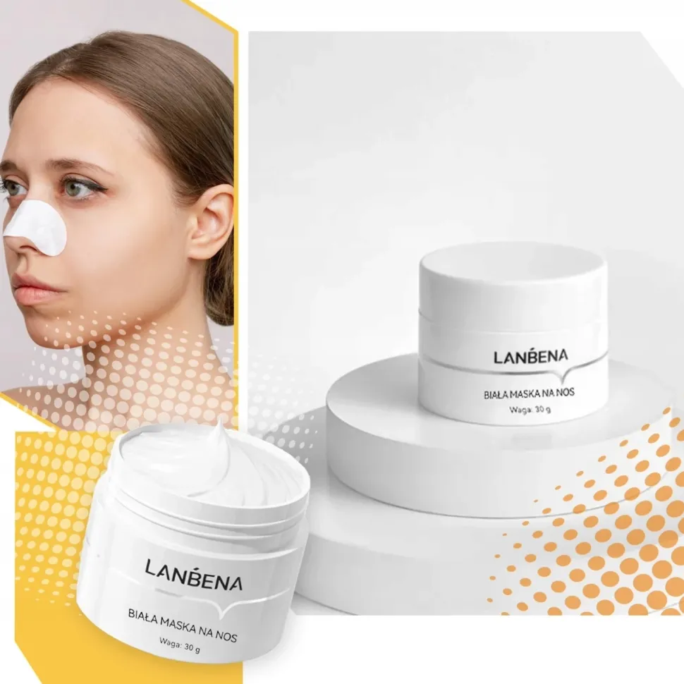 Maseczka oczyszczająca z plastrami na skórę nosa 30g