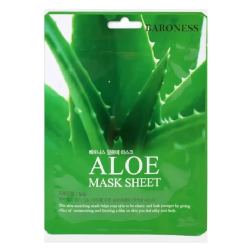 maska w płachcie z ekstraktem z aloesu 1szt.