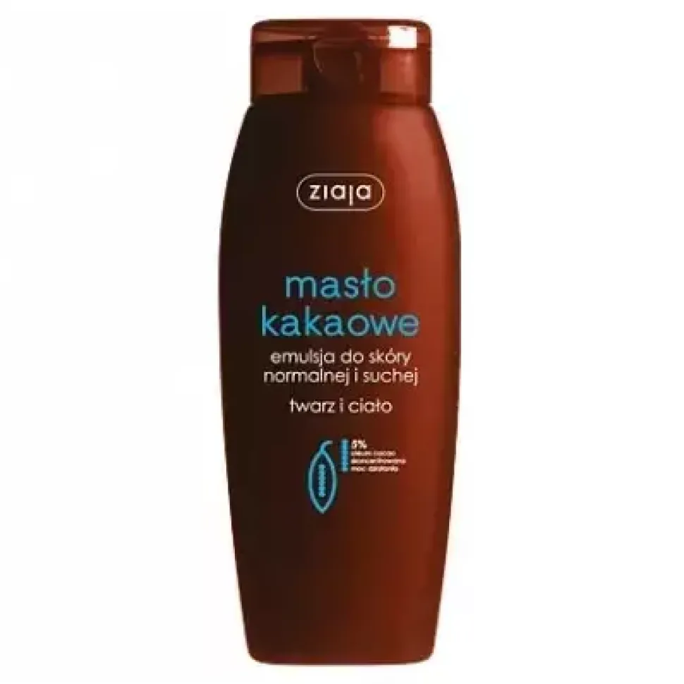 masło kakaowe Emulsja do skóry normalnej i suchej do twarzy i ciała 200ml