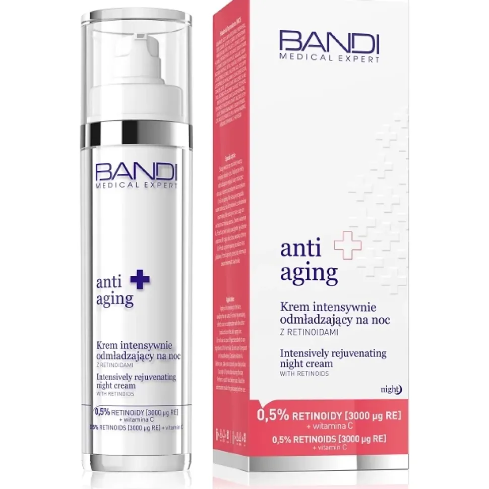 MEDICAL EXPERT ANTI-AGING Krem intensywnie odmładzający na noc z retinoidami 50ml