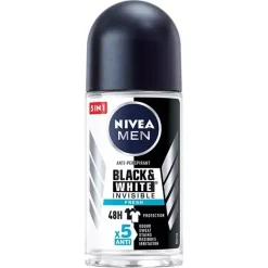 Men Black&White Invisible Fresh antyperspirant w kulce 50ml
