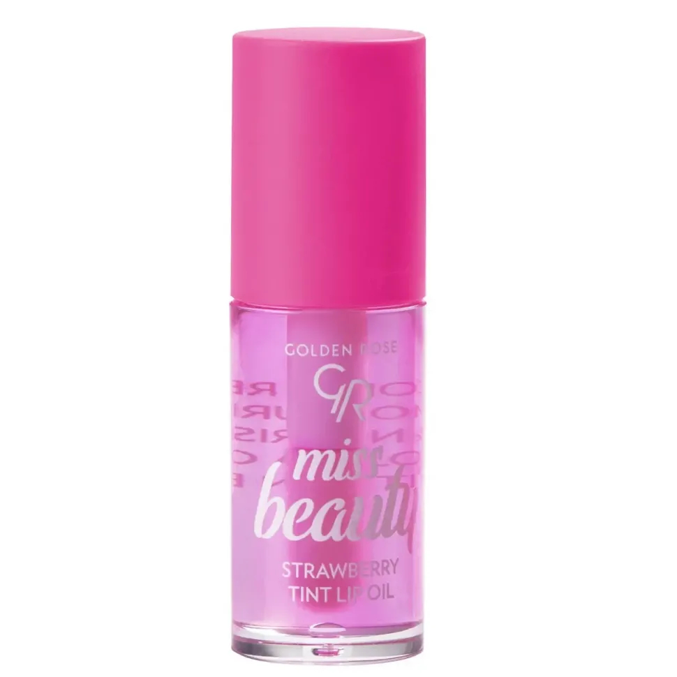 Miss Beauty Olejek do ust Tint Lip Oil 1 Strawberry