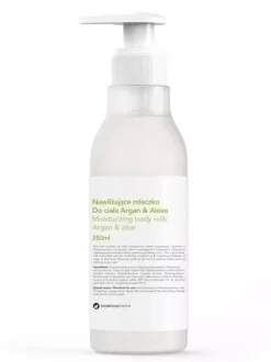 Moisturizing Body Milk nawilżające mleczko do ciała Argan i Aloes 250ml