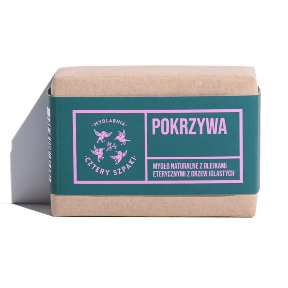 Mydło Pokrzywa z olejkami eterycznymi z drzew iglastych