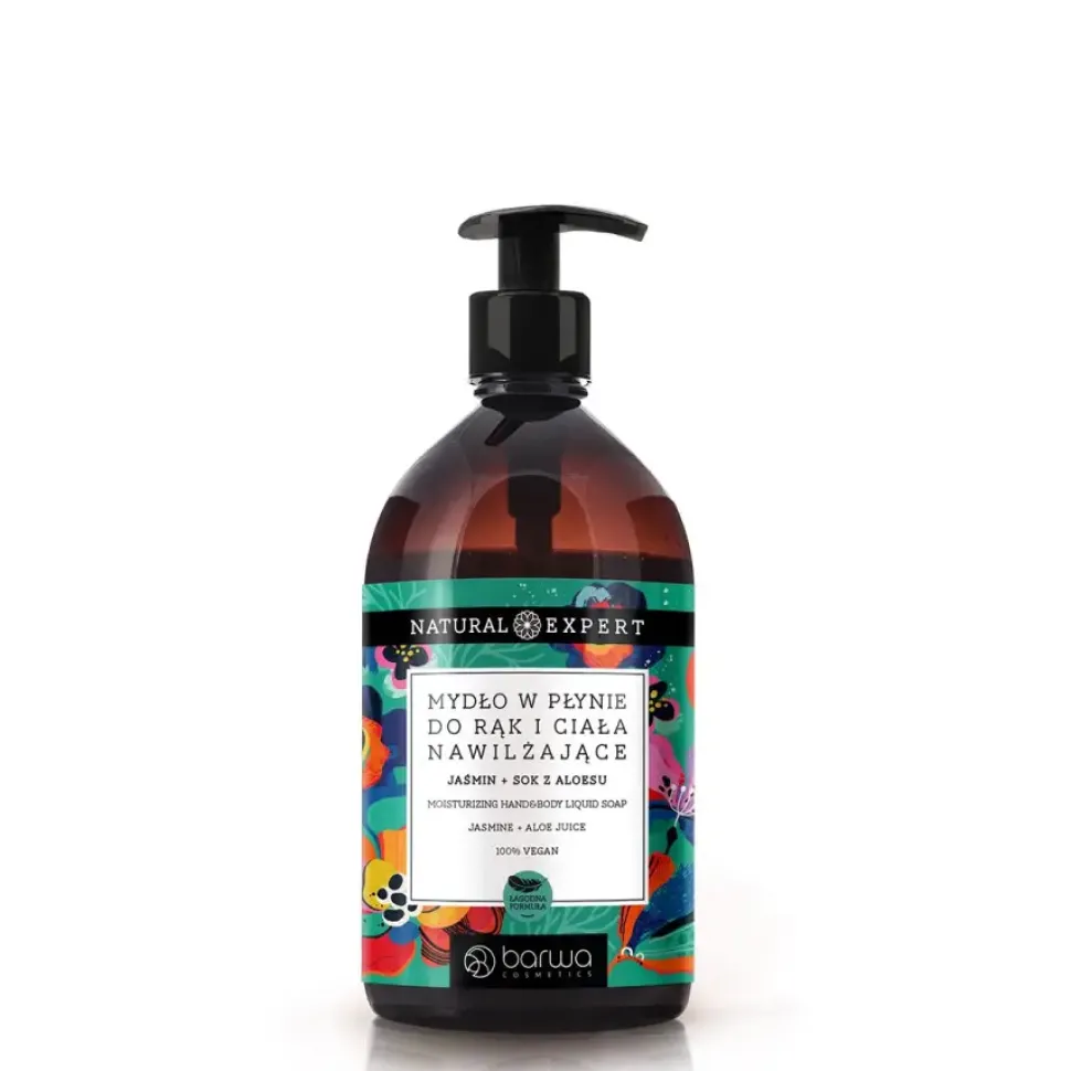 Mydło w płynie Jaśmin i Sok z aloesu 500ml