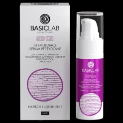 Napięcie i Ujędrnienie Stymulujące serum peptydowe do twarzy na noc, 25% kompleksu peptydów, 10% kompleksu czynników wzrostu, egzosomy CICA i mikroigły 30ml