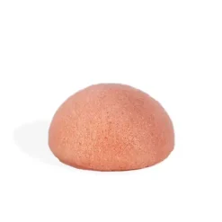 Naturalna gąbka Konjac do mycia TWARZY z różową glinką