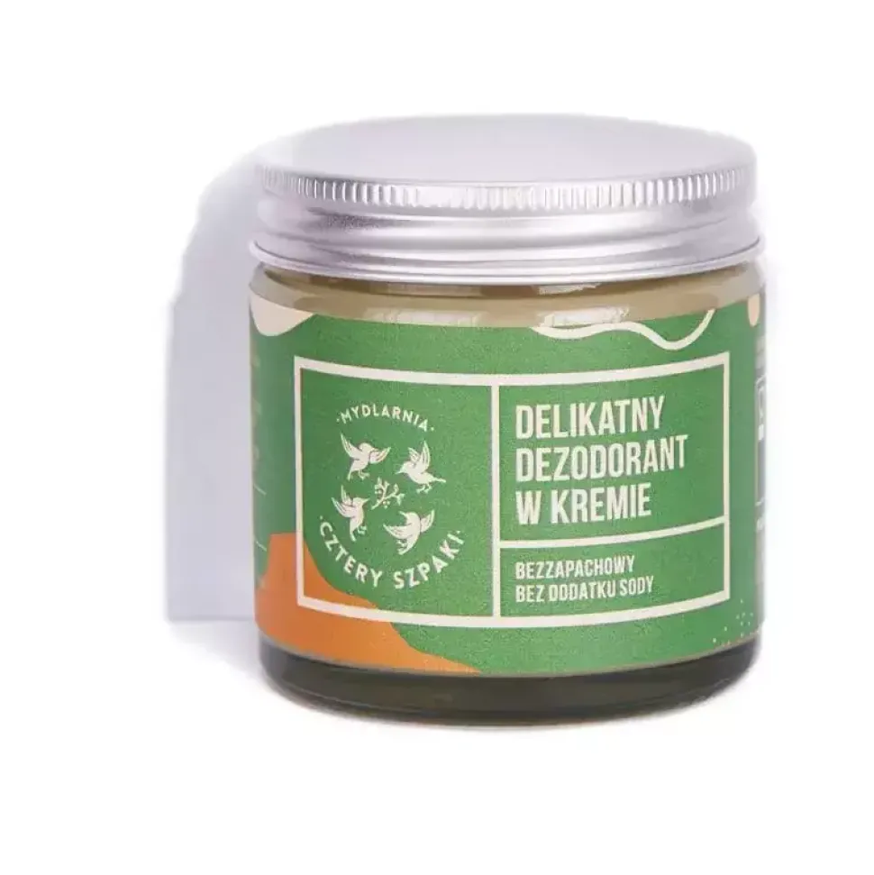 Naturalny dezodorant w kremie Bezzapachowy BEZ DODATKU SODY