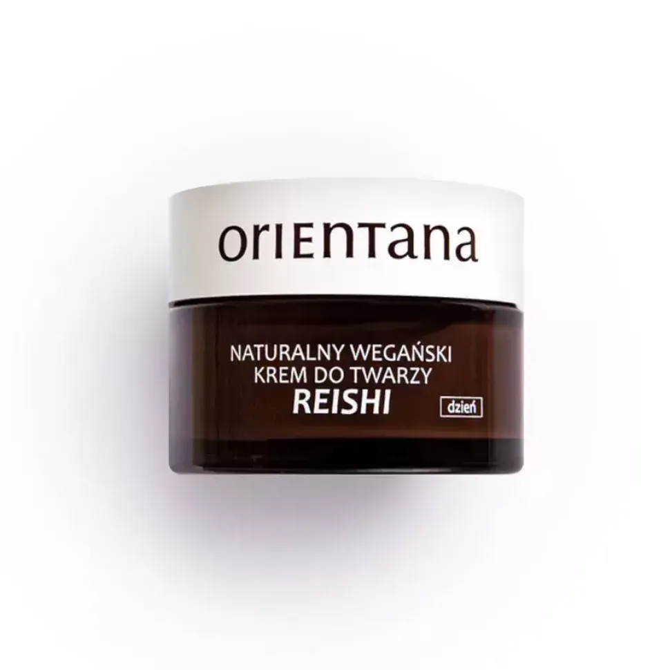 Naturalny wegański krem do twarzy Reishi na dzień, 50ml