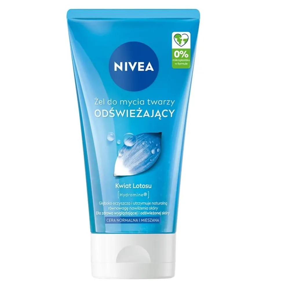 Odświeżający żel do mycia twarzy cera normalna i mieszana 150ml