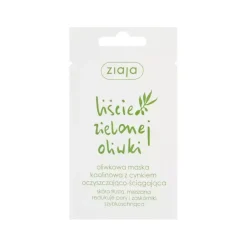 Oliwkowa maska kaolinowa z cynkiem oczyszczająco-ściągająca