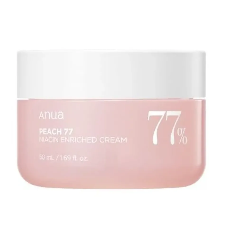 Peach 77% Niacin Enriched Cream Nawilżający Krem do twarzy z ekstraktem z brzoskwini 50ml