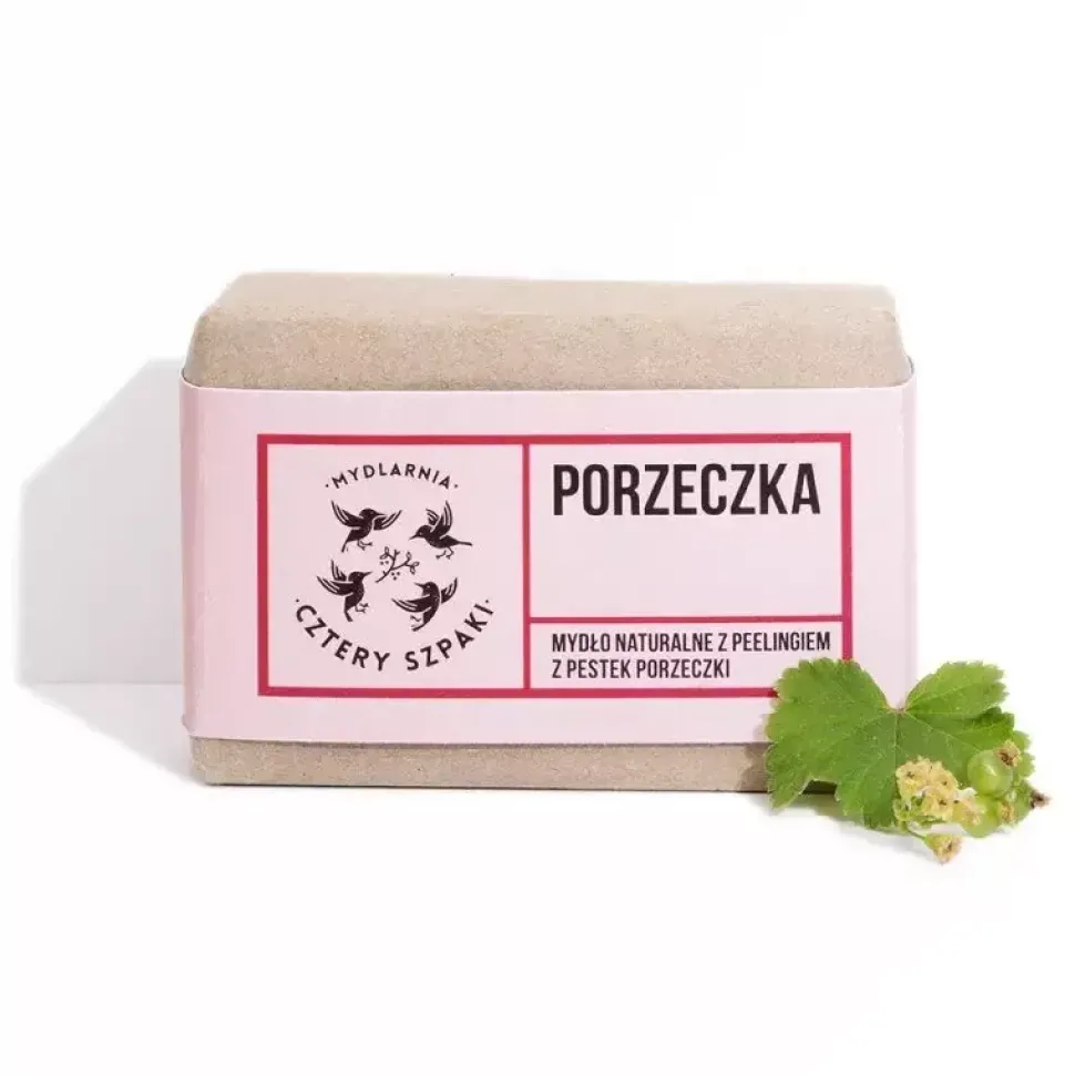 Peelingujące mydło do ciała Porzeczka