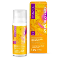 Prebiotyczny Krem do twarzy rozświetlający z witaminą C 50ml